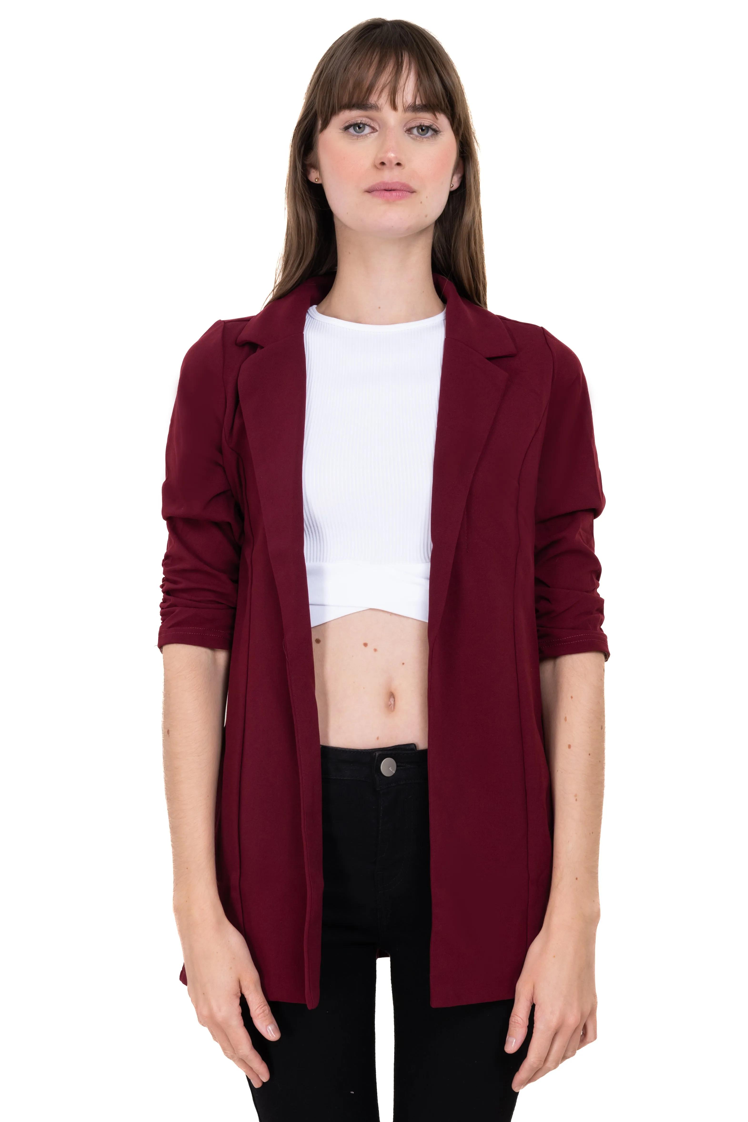 Saco liso mangas fruncido sold by Shasa product image thumbnail 2