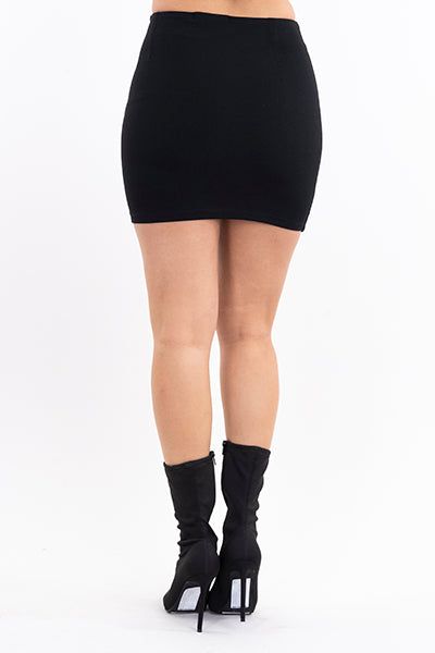 Falda mini asimétrica brillos sold by Shasa product image thumbnail 4