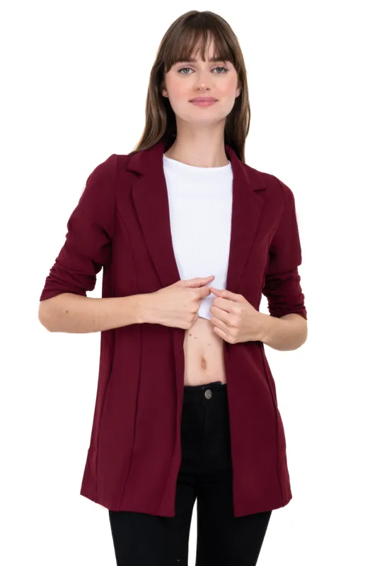 Saco liso mangas fruncido sold by Shasa