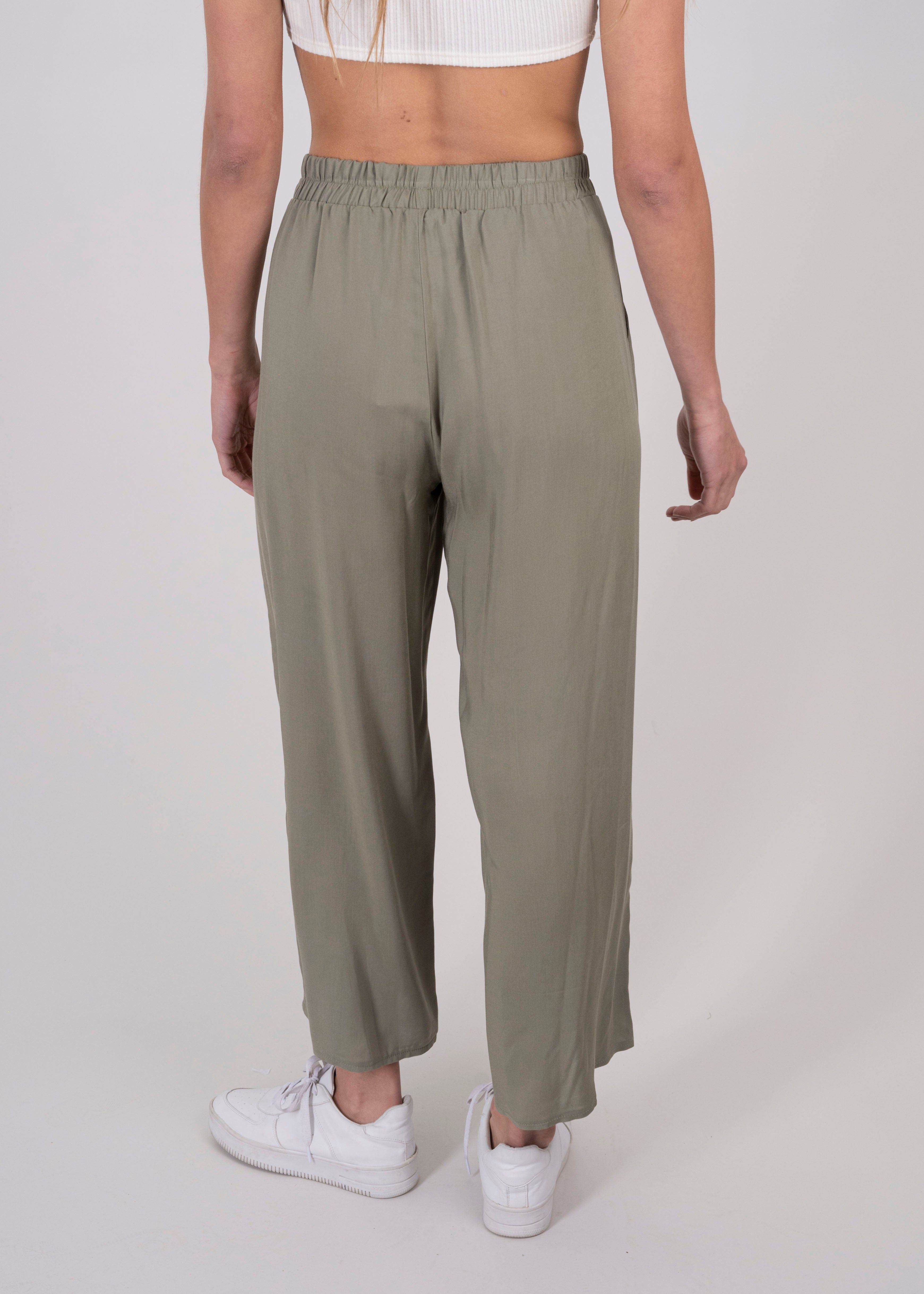 Pantalón wide leg cintura alta fruncida sold by Shasa product image thumbnail 4