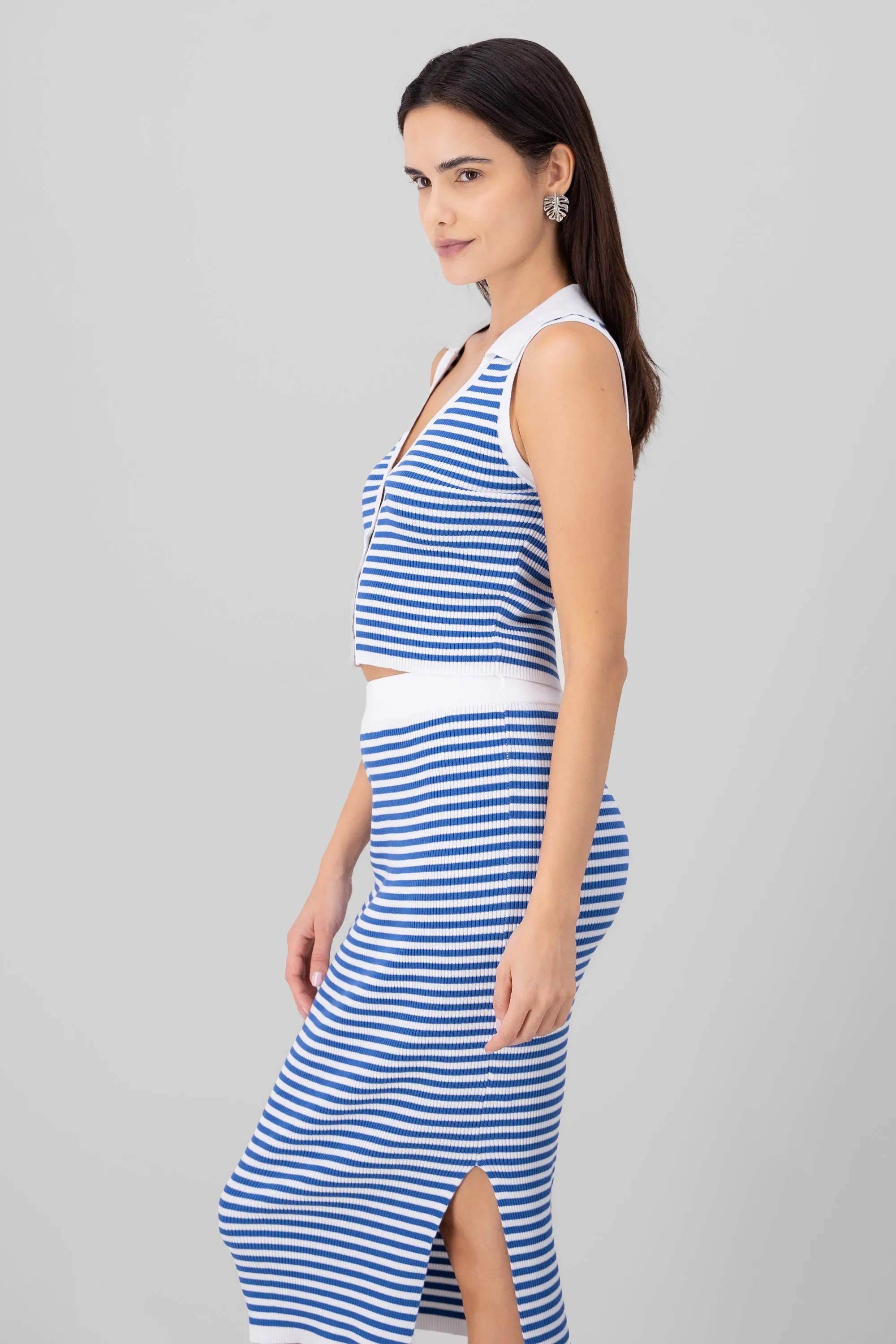 Top cuello polo rayas sold by Shasa product image thumbnail 3