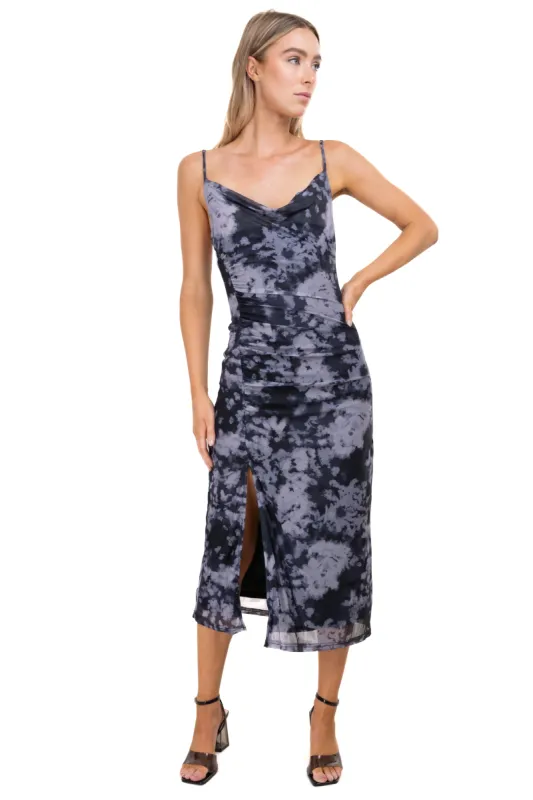 Vestido midi mesh estampado sold by Shasa