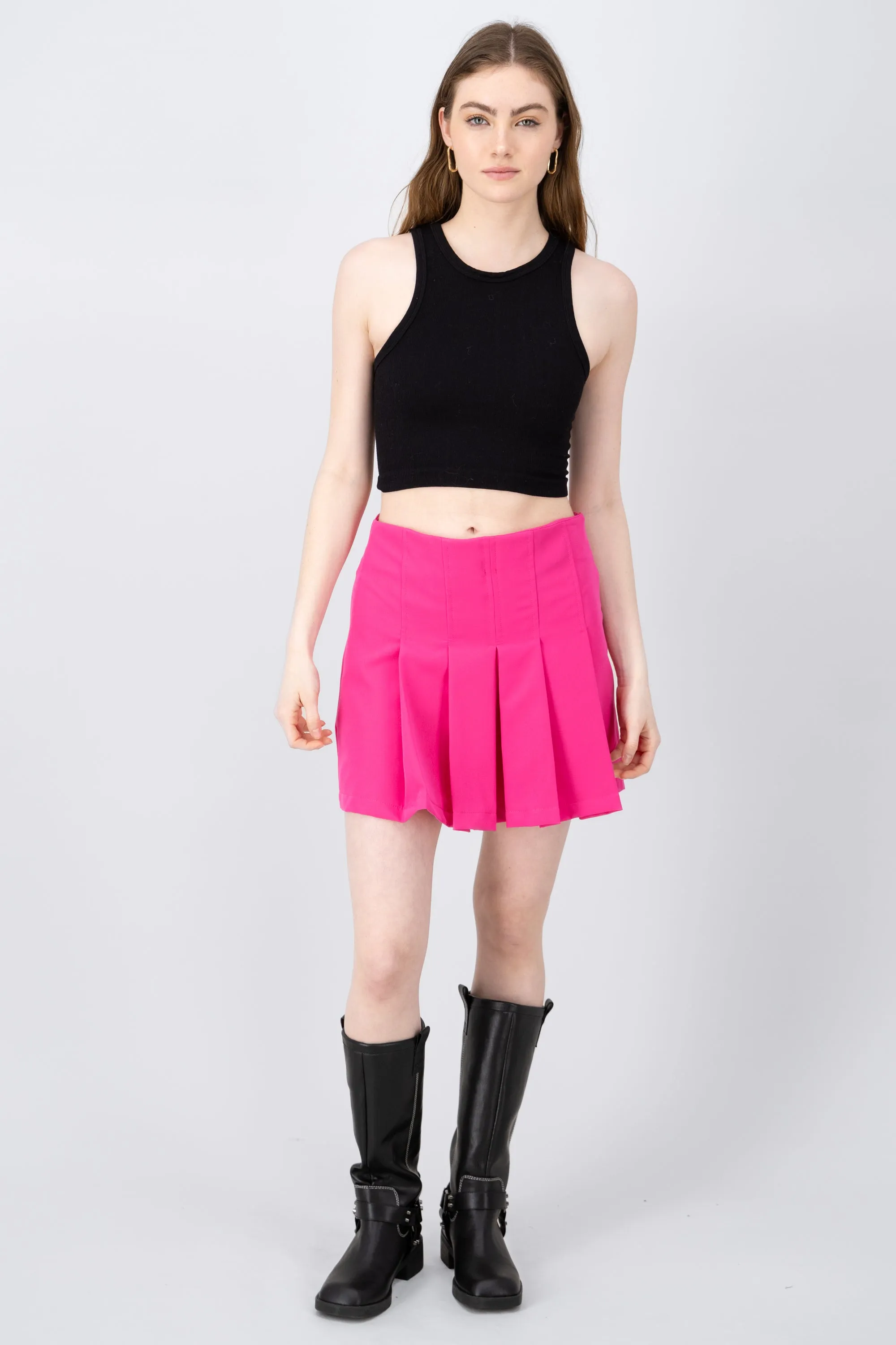 Falda Mini Detalle Pinzas sold by Shasa