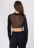 Top terciopelo mesh sold by Shasa