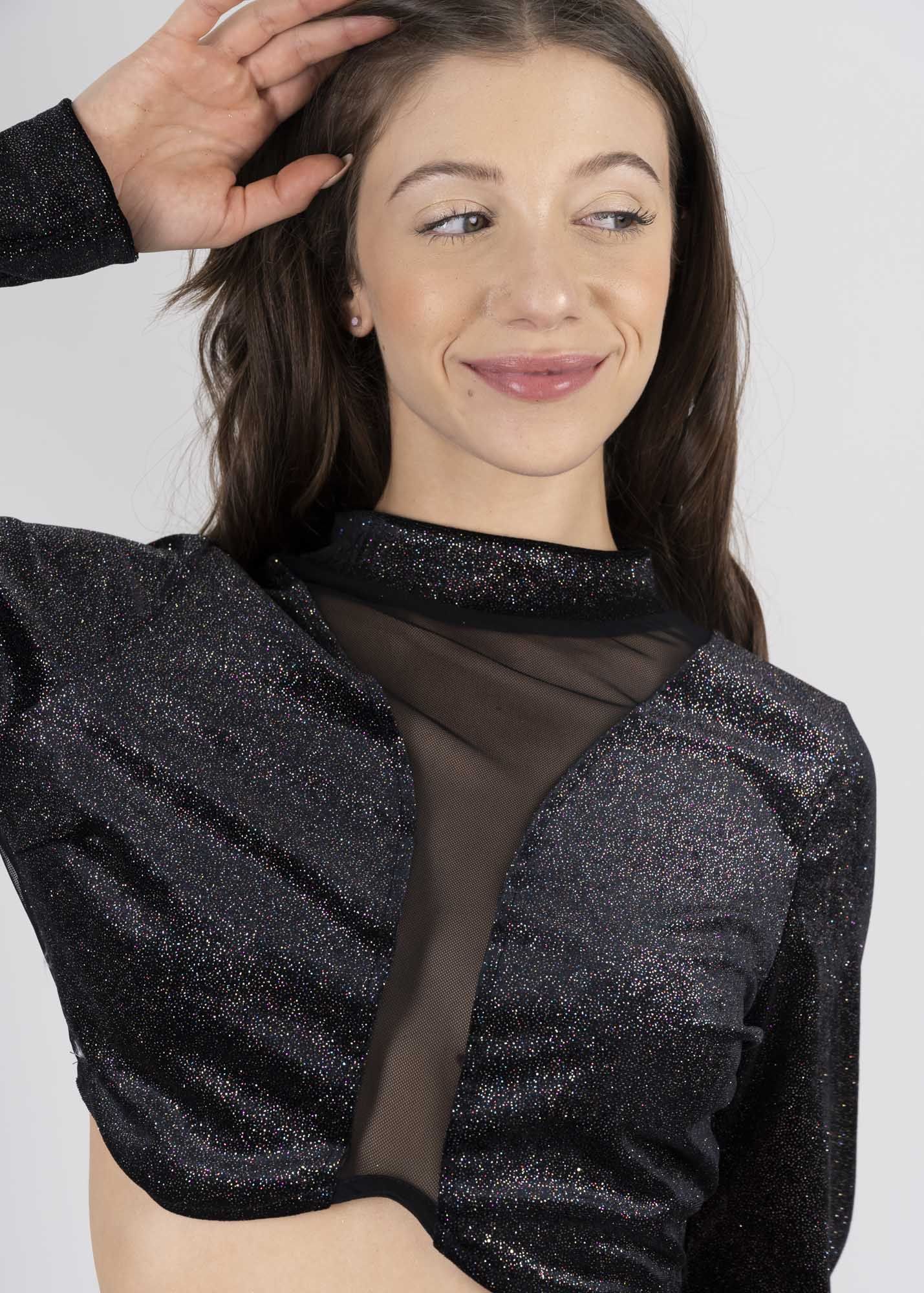 Top terciopelo mesh sold by Shasa