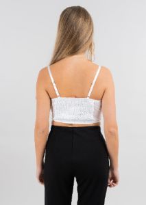Top crop tie dye tirantes sold by Shasa