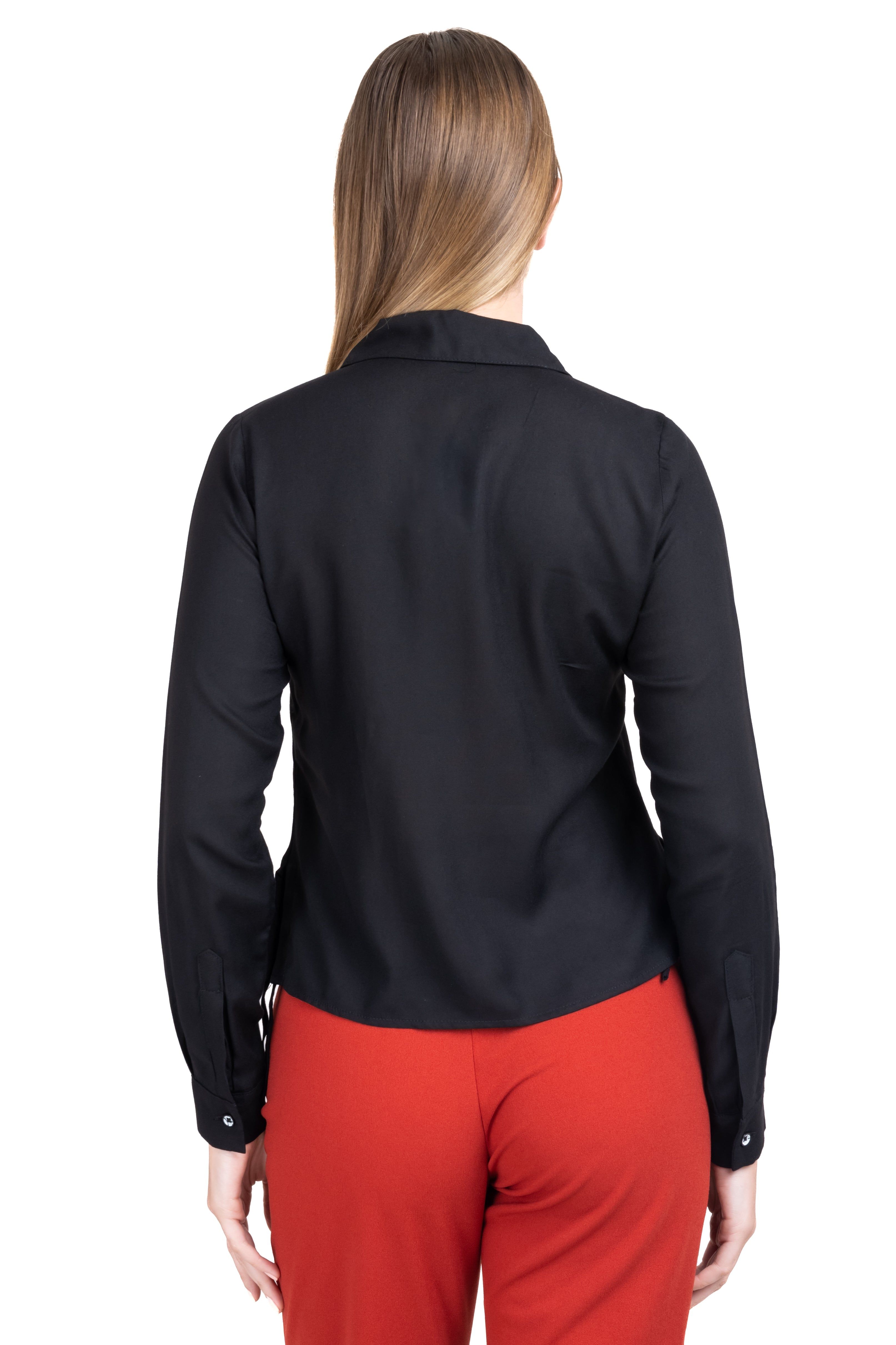 Camisa lisa cuello solapa sold by Shasa product image thumbnail 4