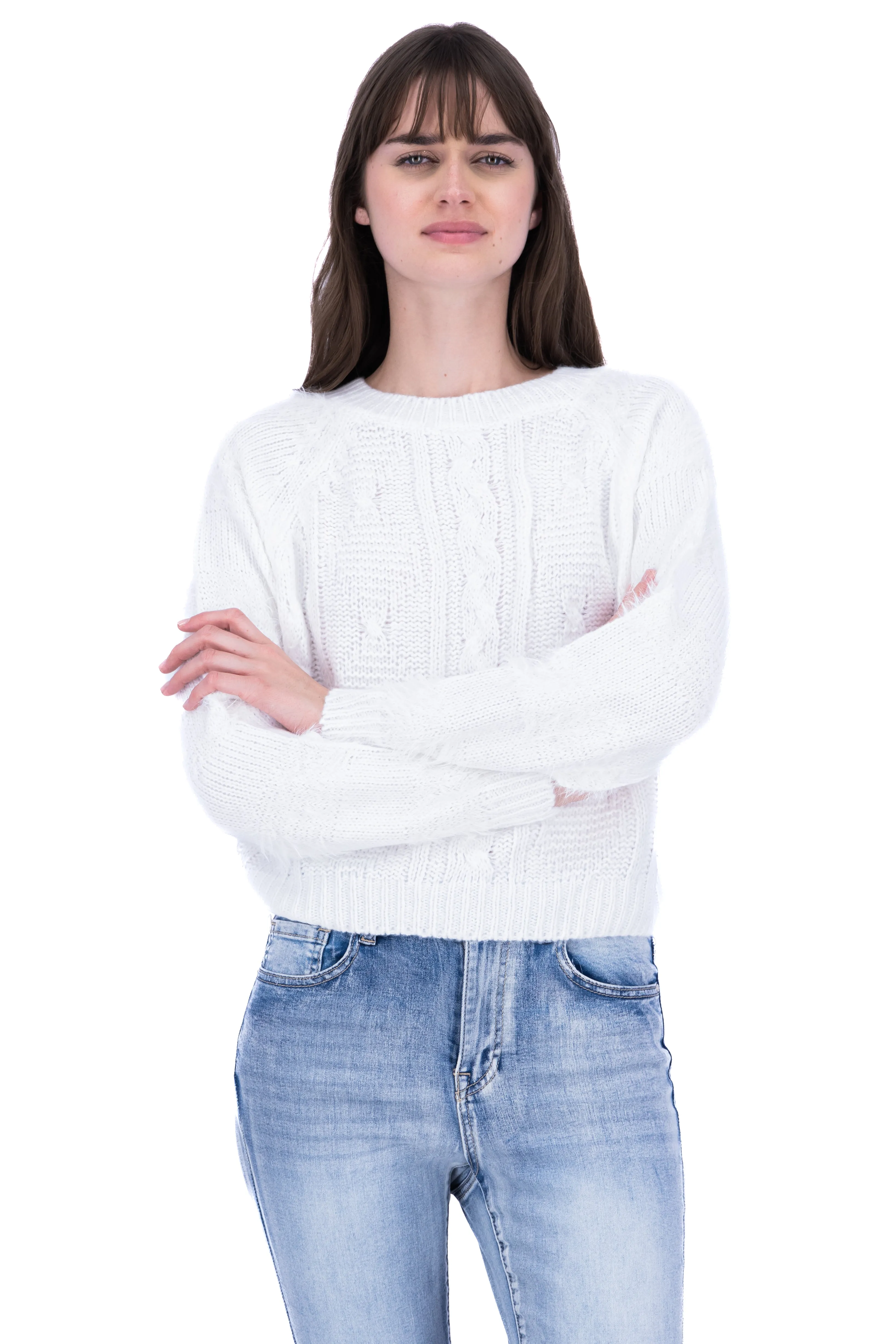 Suéter tejido fluffy sold by Shasa