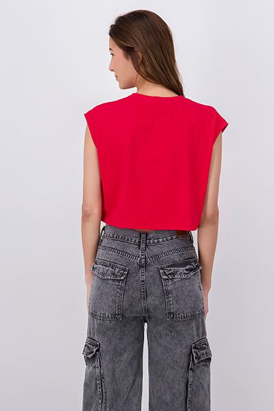 Top crop Los Ángeles corazón sold by Shasa product image thumbnail 4