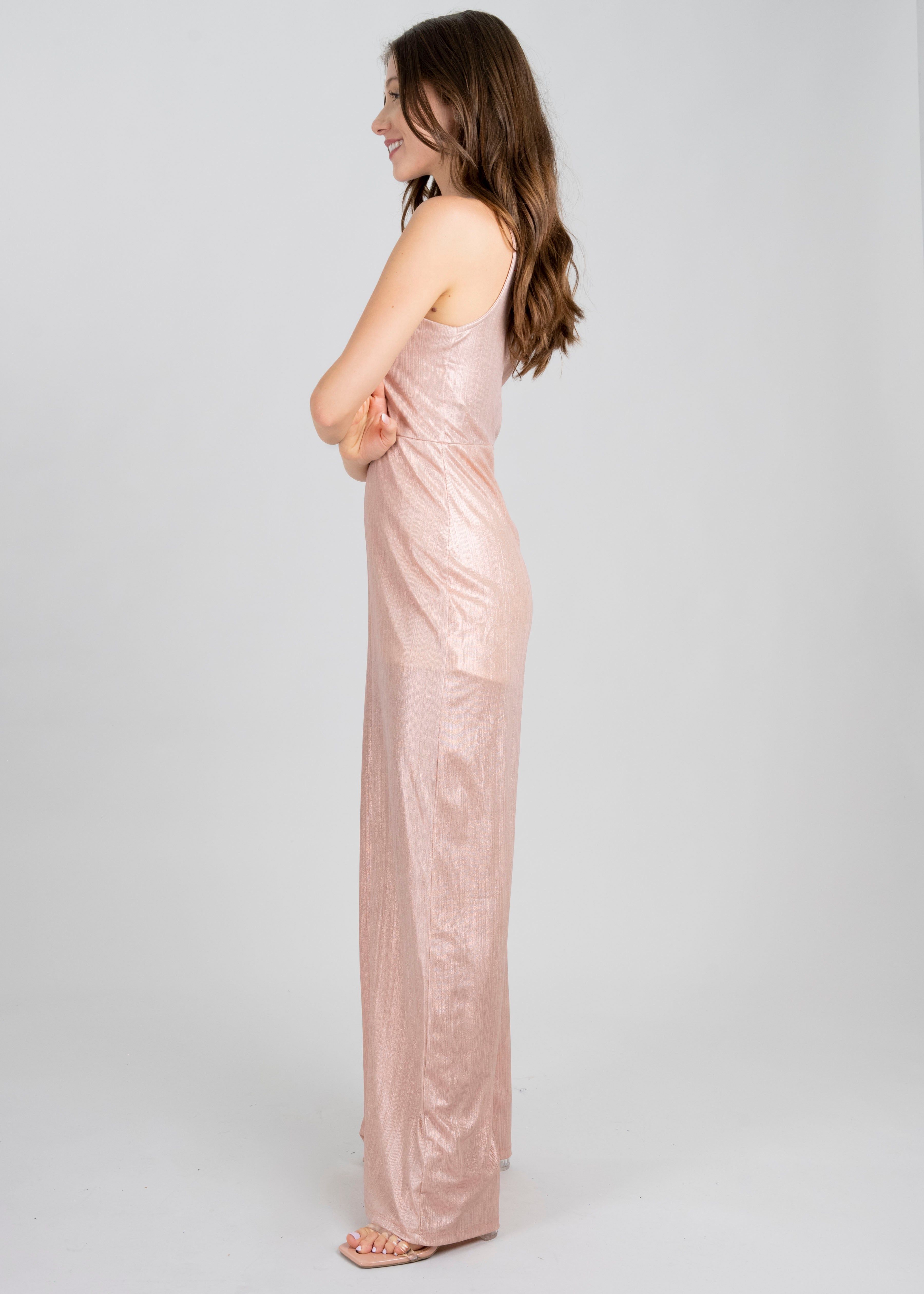 Mono largo satín escote cruzado sold by Shasa product image thumbnail 3