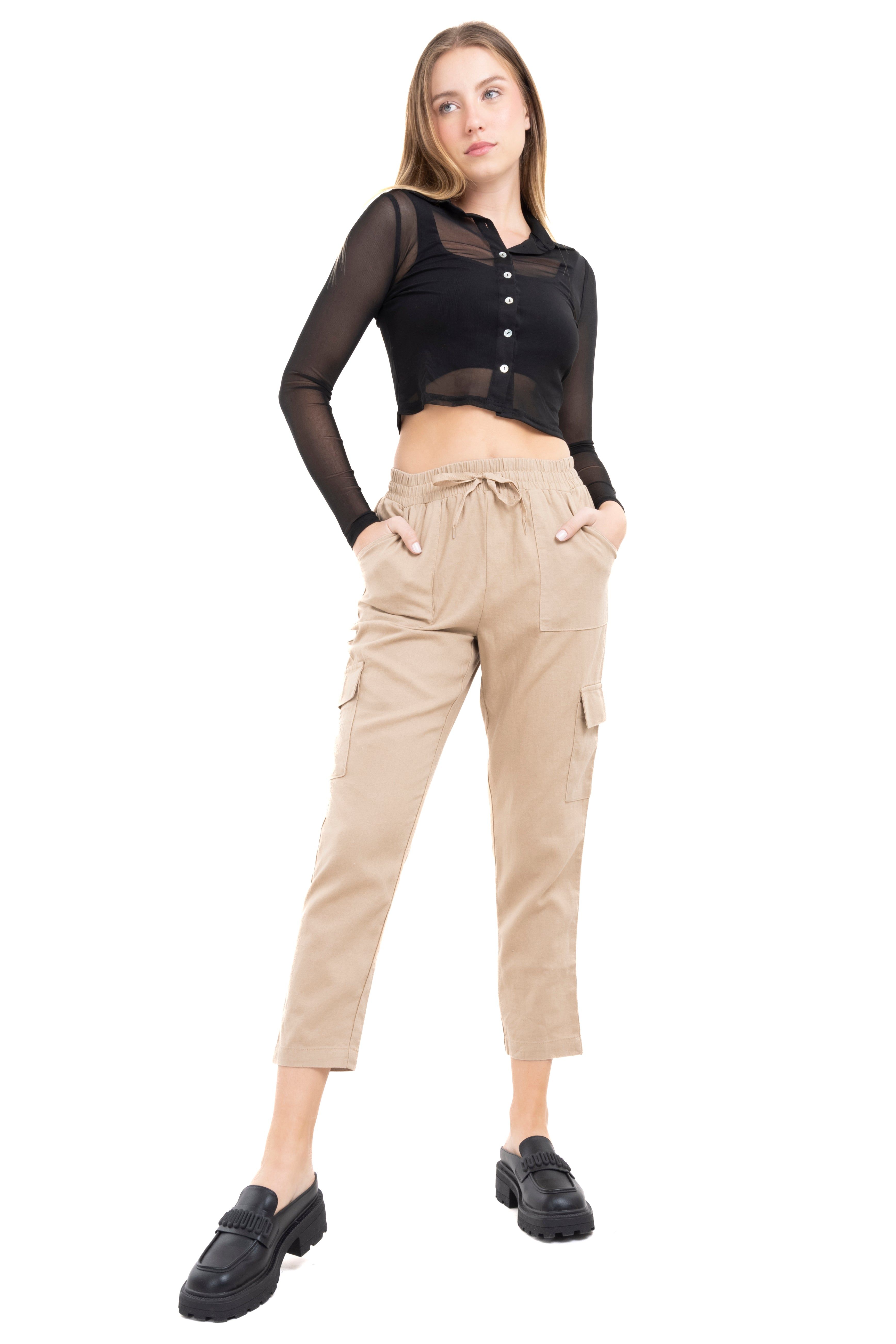 Pantalón cargo cintas cintura sold by Shasa product image thumbnail 2