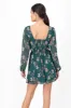 Vestido flores manga larga sold by Shasa
