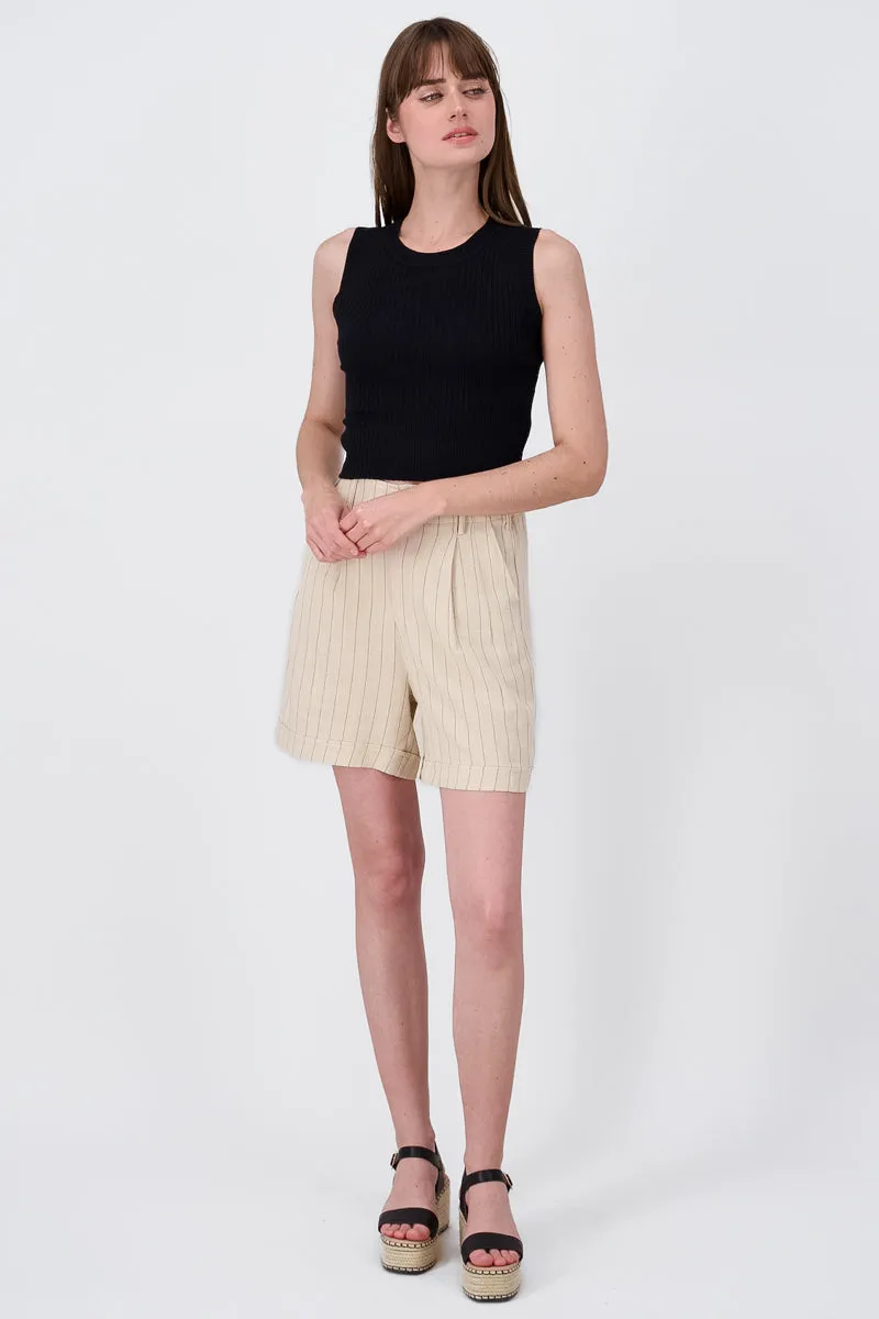 Short detalle rayas lino sold by Shasa