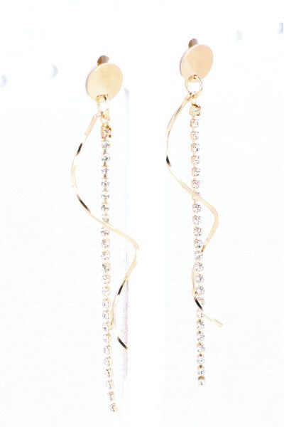 Aretes twist largos sold by Shasa product image thumbnail 2