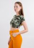 Top crop estampado camuflaje sold by Shasa