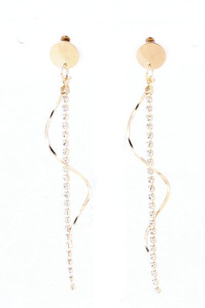 Aretes twist largos sold by Shasa product image thumbnail 3
