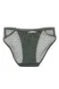 Bikini Satin Mesh Mini Polkas sold by Shasa