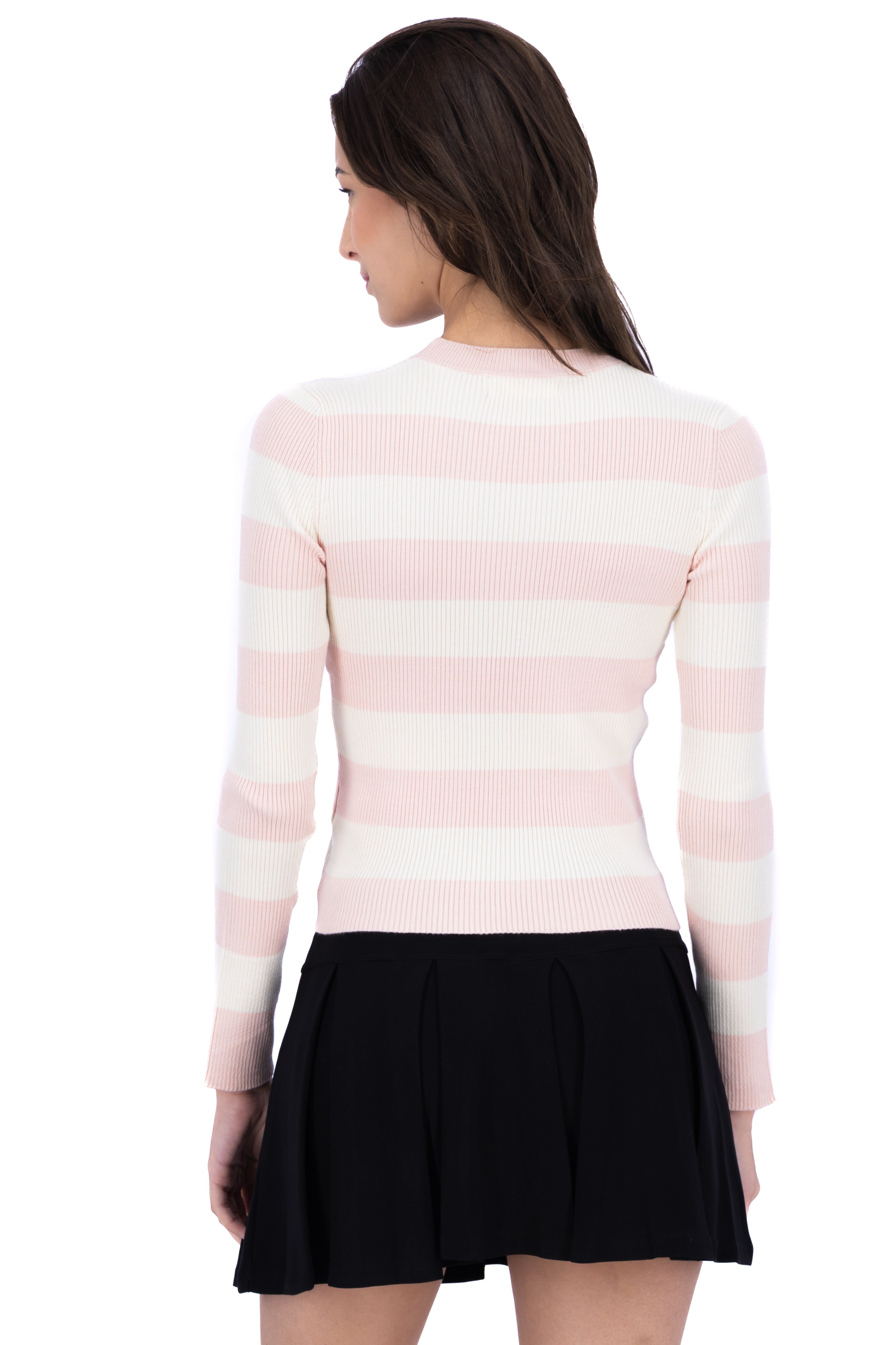 Suéter acanalado líneas bicolor sold by Shasa product image thumbnail 4