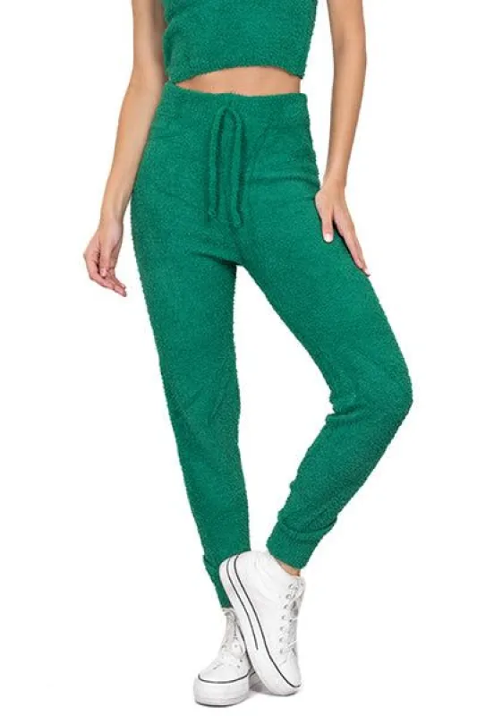 Pantalón liso textura peluche sold by Shasa