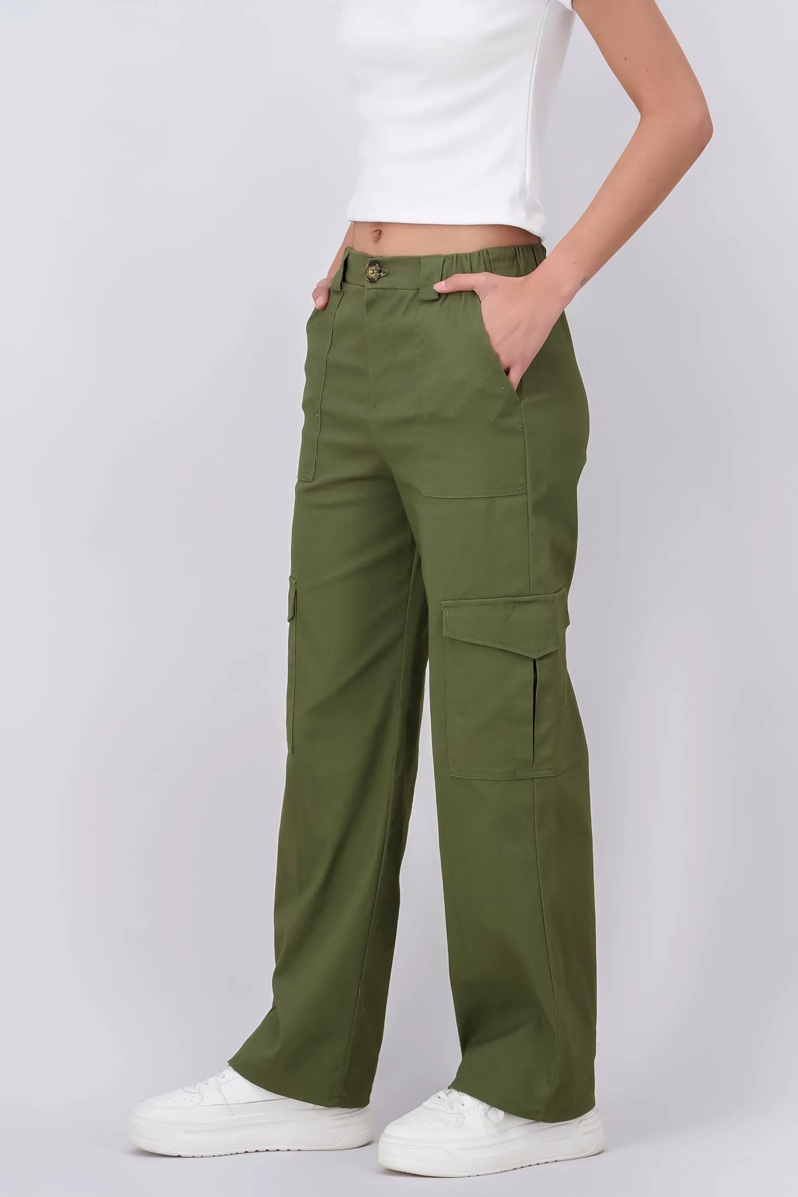 Pantalón recto cargo sold by Shasa product image thumbnail 3