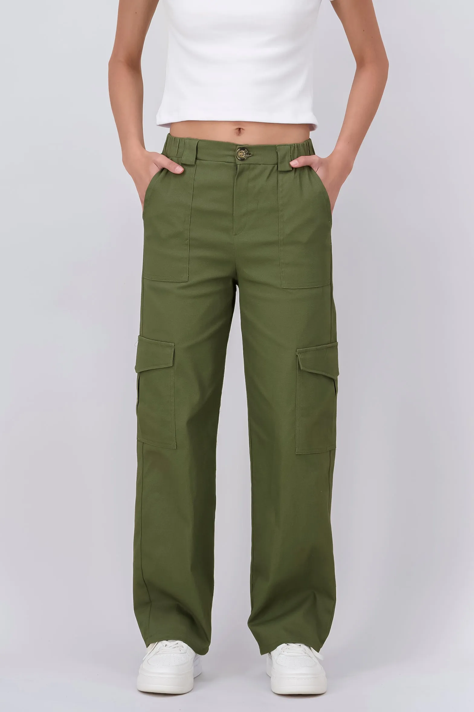 Pantalón recto cargo sold by Shasa product image thumbnail 2