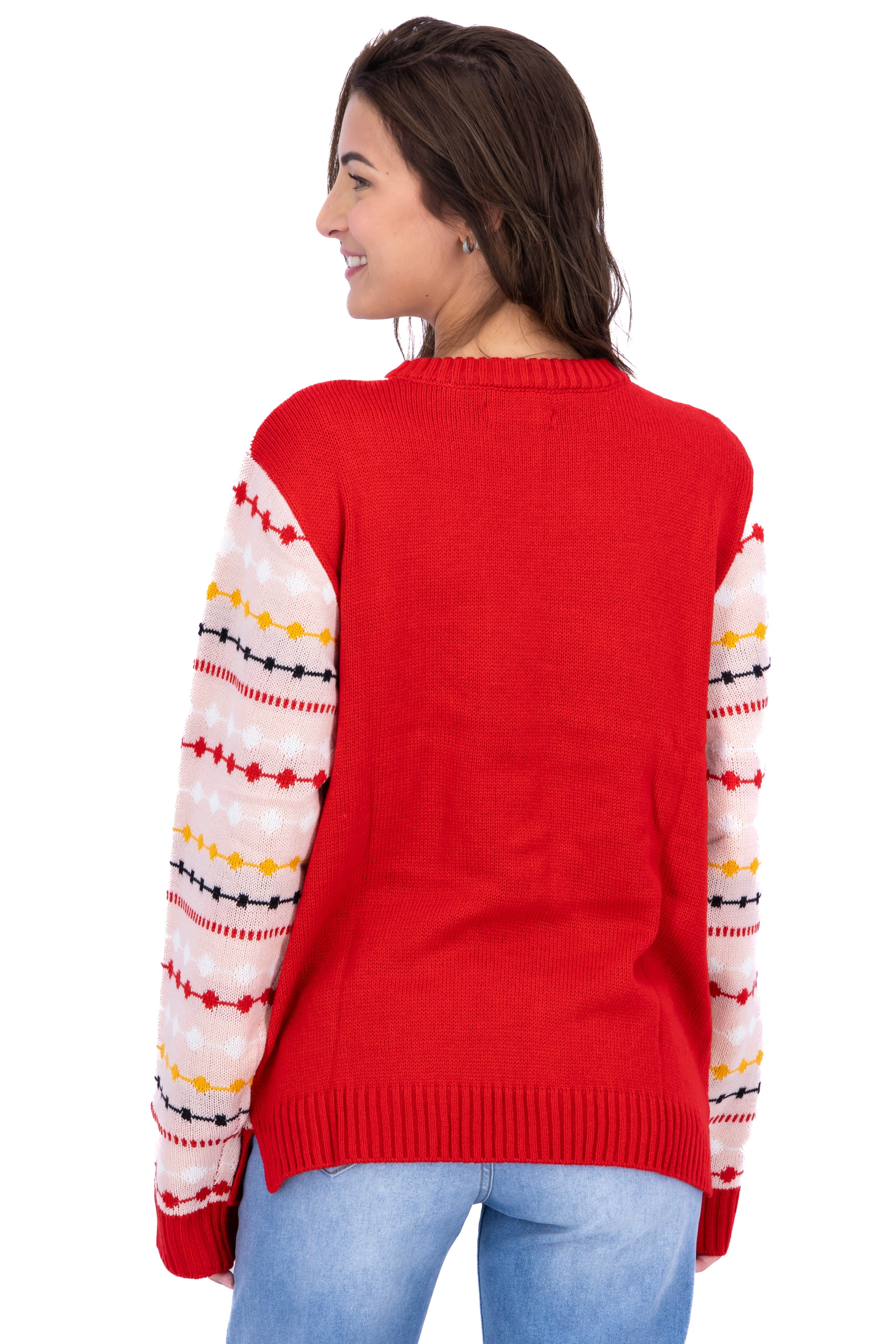 Suéter navideño pino luces sold by Shasa product image thumbnail 4