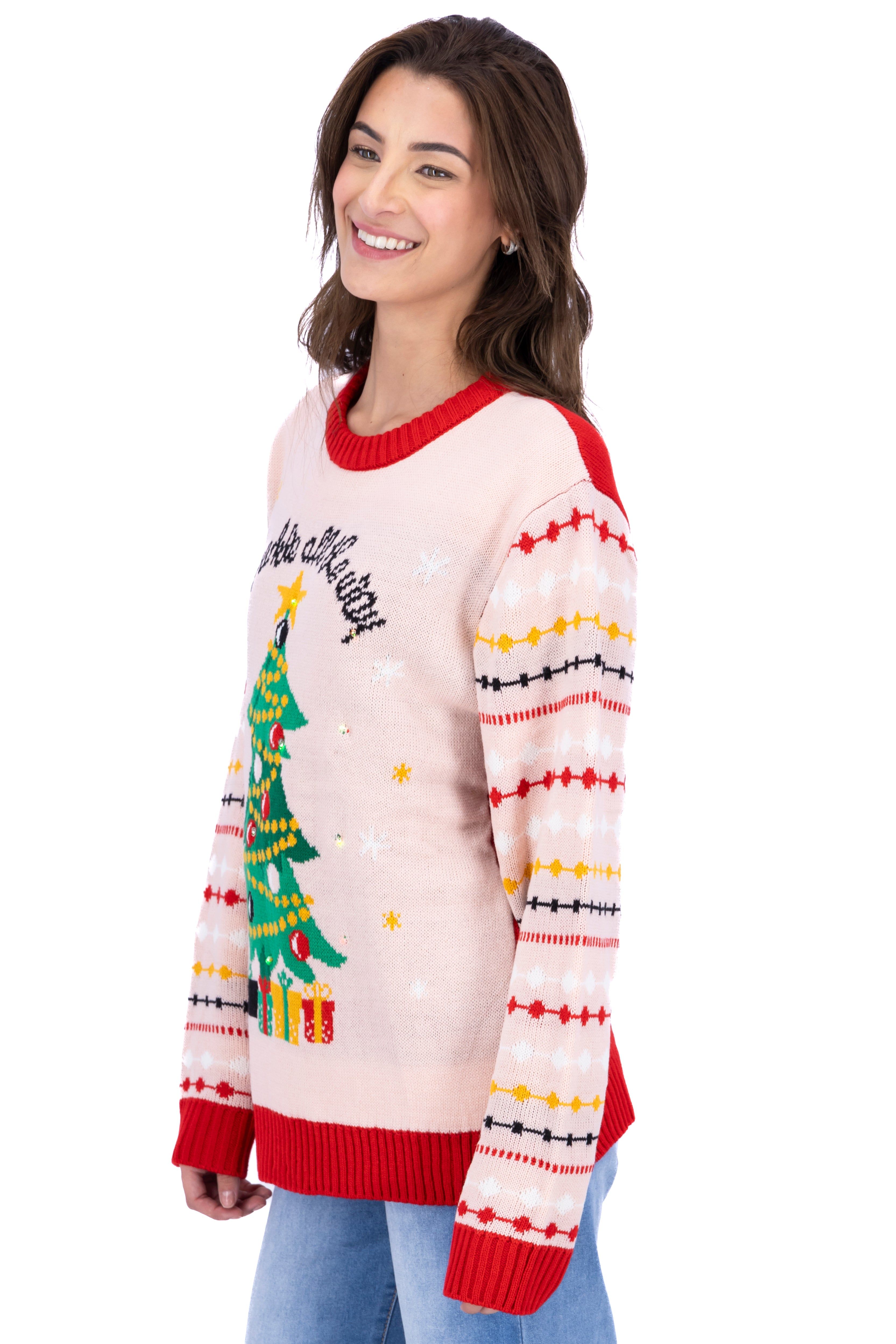 Suéter navideño pino luces sold by Shasa product image thumbnail 3