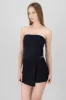 Top tubo strapless drapeado sold by Shasa