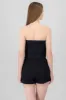 Top tubo strapless drapeado sold by Shasa