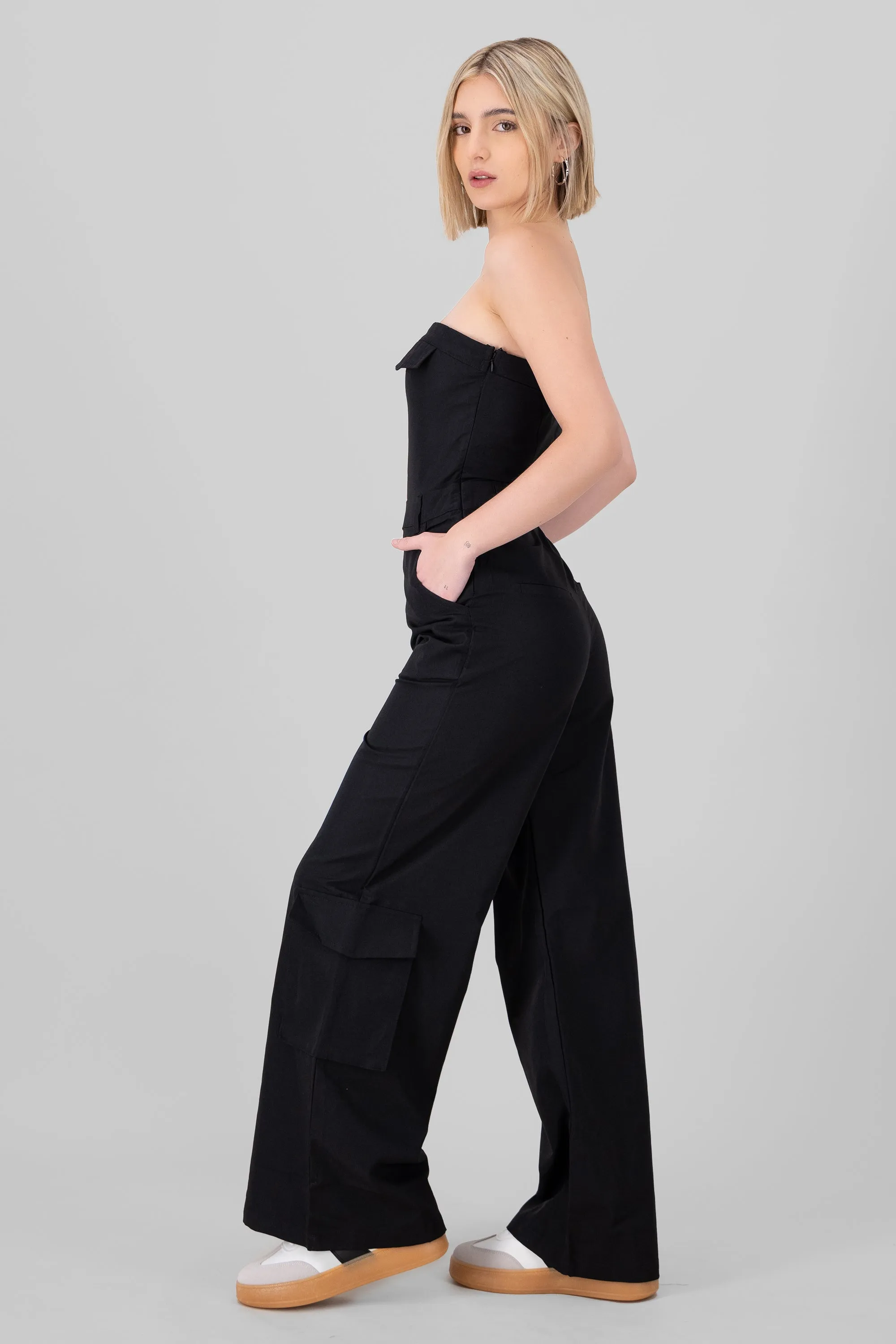 Jumpsuit liso cargo sold by Shasa product image thumbnail 3
