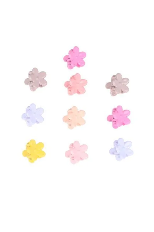 Set 10 pincitas mini flor sold by Shasa