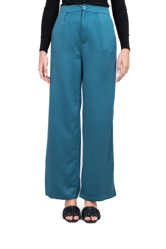 Pantalón sastre satín sold by Shasa