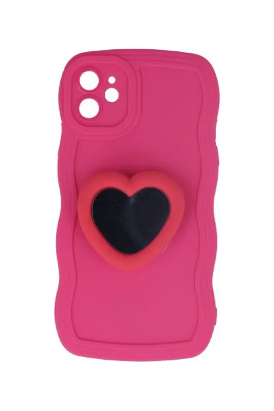 Funda Celular I11 Xr Ondas Espejo Corazón sold by Shasa