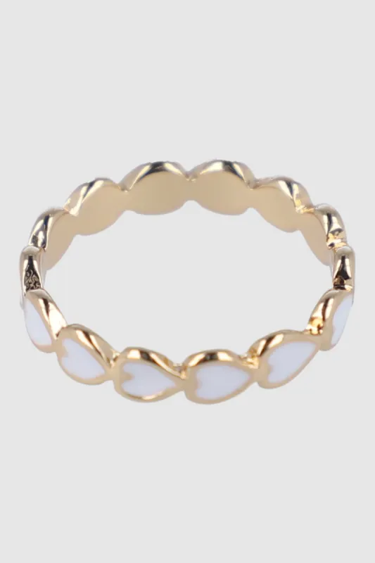 Anillo Multi Corazones Color sold by Shasa