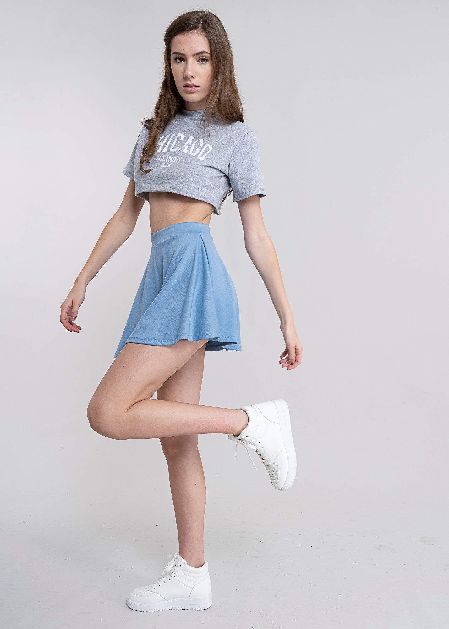 Falda Mini Skater Circular sold by Shasa product image thumbnail 5