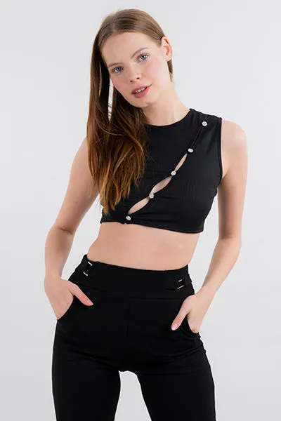 Top tank cortes brillos sold by Shasa