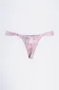 Tanga mesh aros encaje lateral sold by Shasa