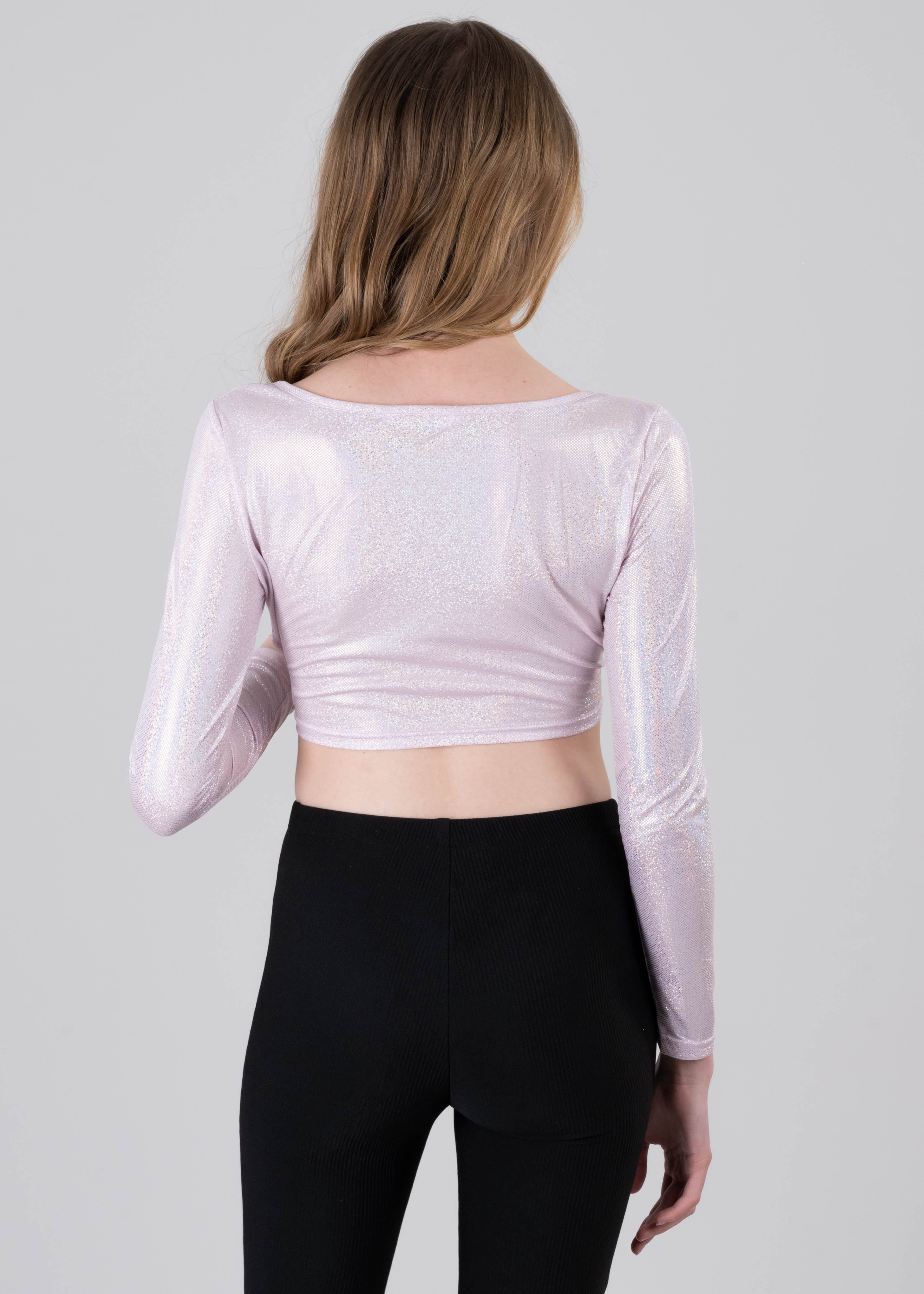 Top Manga Larga Cruzado Metálico sold by Shasa product image thumbnail 4