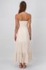 Vestido maxi lino strapless sold by Shasa