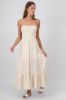 Vestido maxi lino strapless sold by Shasa