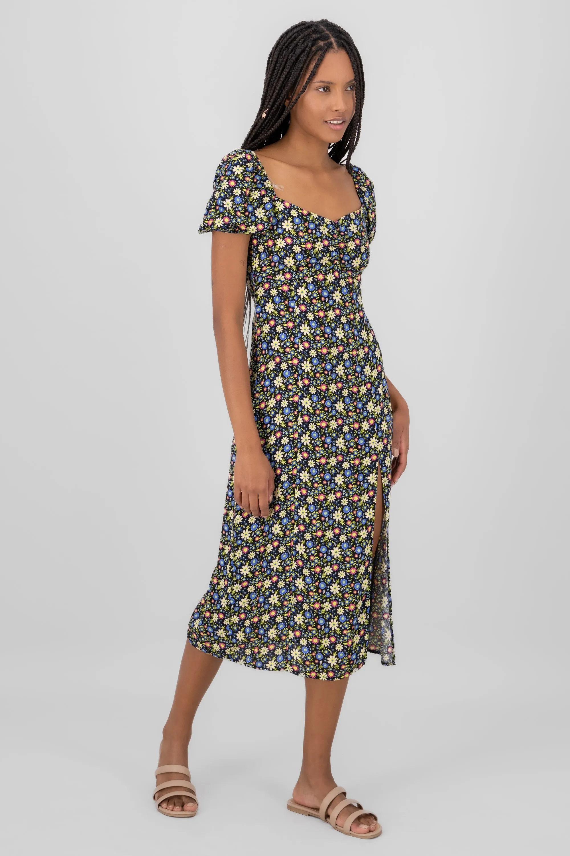 Vestido estampado flores sold by Shasa product image thumbnail 2