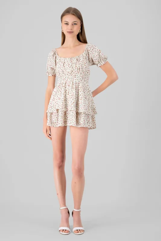 Vestido olanes flores sold by Shasa