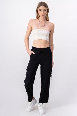 Pants cargo cintura elástica sold by Shasa