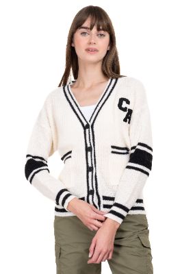 Cardigan liso largo sold by Shasa
