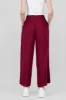 Pantalón Wide Leg Cintura Alta Fruncida sold by Shasa