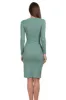 Vestido Midi Acanalado Abertura sold by Shasa