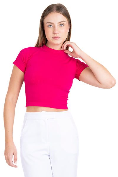 Top acanalado manga corta sold by Shasa product image thumbnail 2