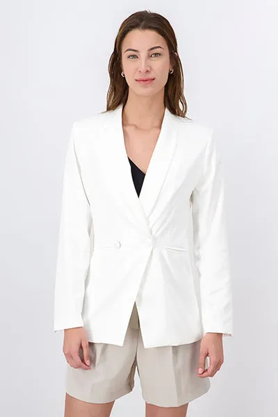 Saco satín botón cruzado sold by Shasa product image thumbnail 2