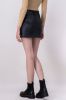 Falda mini efecto piel botones sold by Shasa