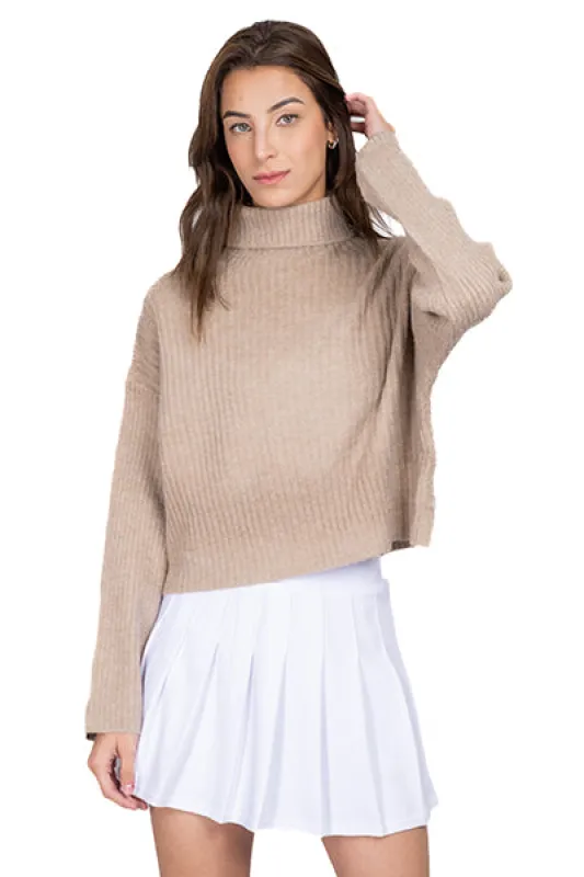 Suéter Acanalado Cuello Alto sold by Shasa